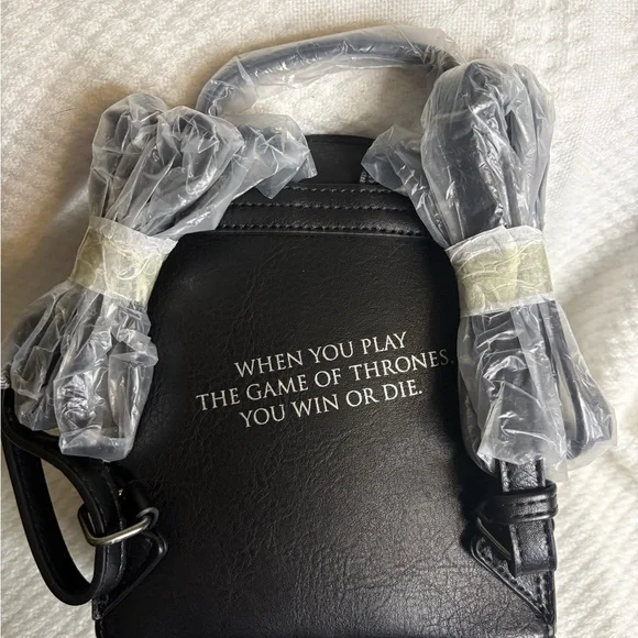 Danielle Nicole Black and Silver Game of Thrones Backpack - Picture 2 of 2